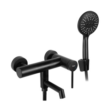 REA-B5099 - Set per vasca FOSS nero opaco