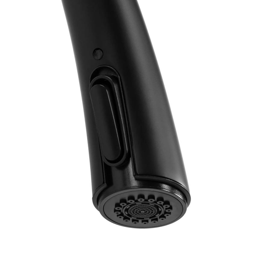 REA-B5313 - Miscelatore da cucina ROSS 43 cm con doccetta estraibile, nero