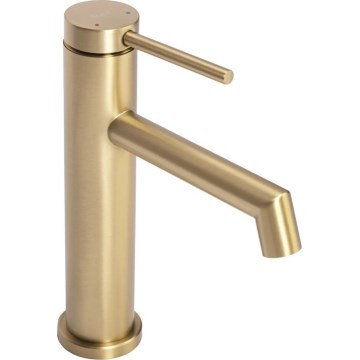 REA-B5316 - Miscelatore per lavabo FOSS 20,5 cm, oro spazzolato