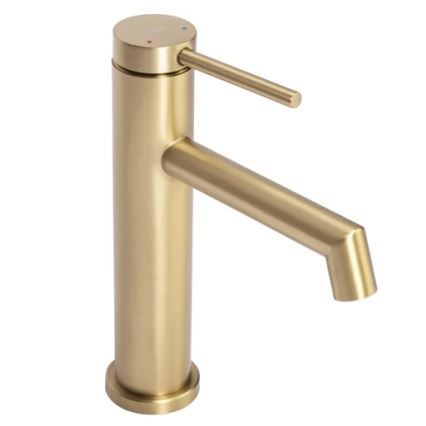REA-B5316 - Miscelatore per lavabo FOSS 20,5 cm, oro spazzolato