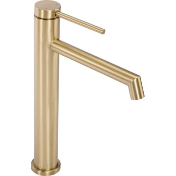 REA-B5319 - Miscelatore per lavabo FOSS 29,5 cm oro spazzolato