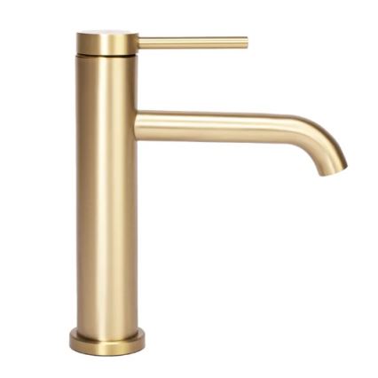 REA-B5323 - Miscelatore per lavabo CLIF 20,5 cm, finitura oro spazzolata