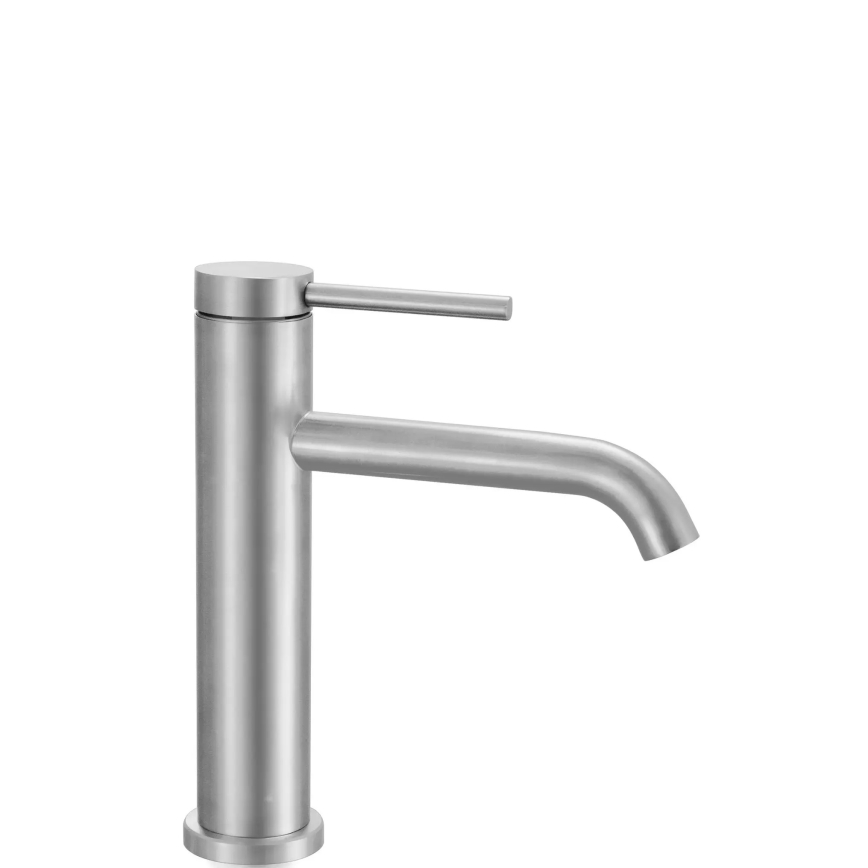 REA-B5324 - Miscelatore per lavabo CLIF 20,5 cm in acciaio spazzolato