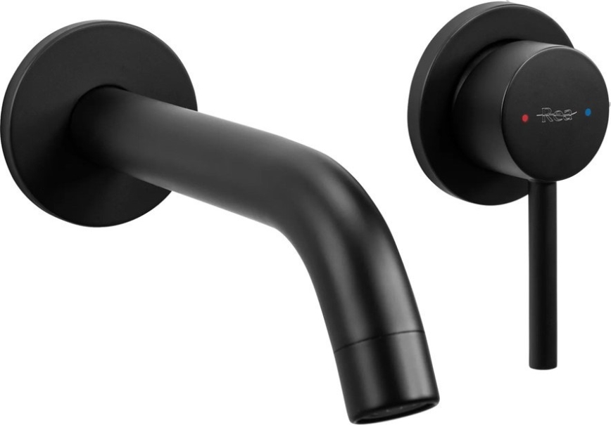 REA-B5332 - Miscelatore per lavabo ad incasso OWEN nero