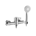 REA-B5502 - Set doccia con miscelatore ONTARIO in nichel