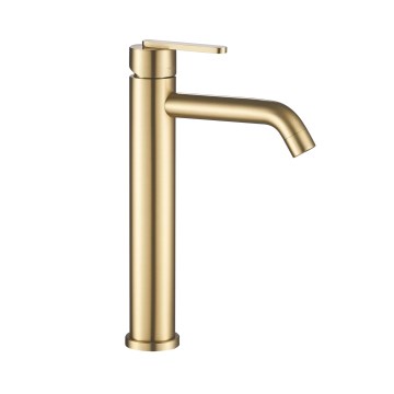 REA-B5509 - Miscelatore per lavabo ONTARIO 30 cm, finitura oro spazzolata