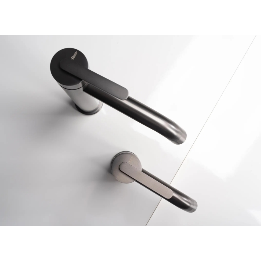 REA-B5511 - Miscelatore per lavabo ONTARIO 30 cm titanio