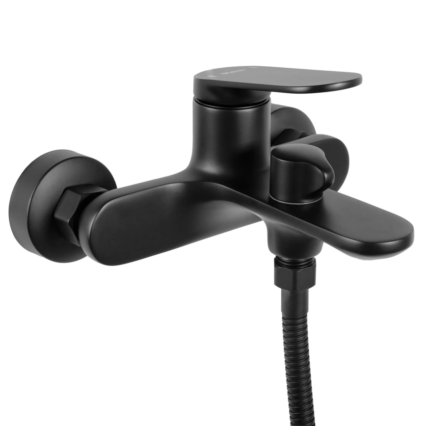 REA-B5941 - Set per vasca MARCO nero opaco