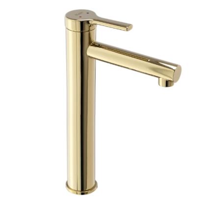 REA-B6215 - Miscelatore per lavabo PIXEL 27,5 cm oro