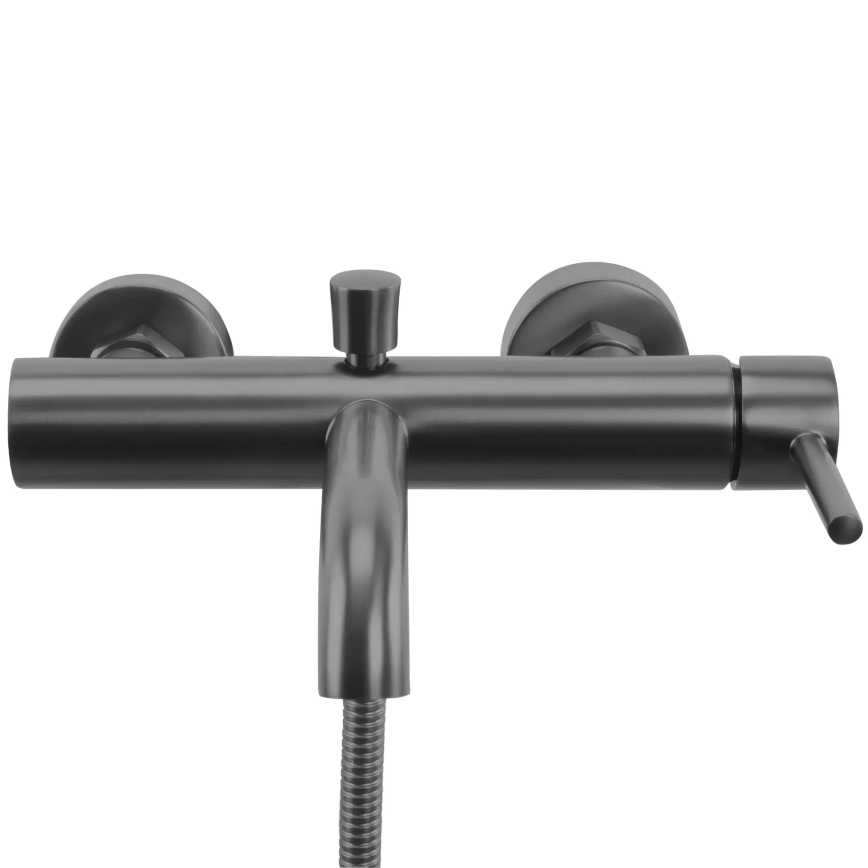 REA-B6384 - Set per vasca LUNGO titanio