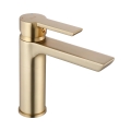 REA-B6410 - Miscelatore per lavabo ARGUS 16 cm, finitura oro spazzolata