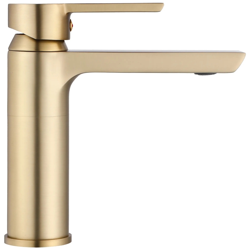 REA-B6410 - Miscelatore per lavabo ARGUS 16 cm, finitura oro spazzolata