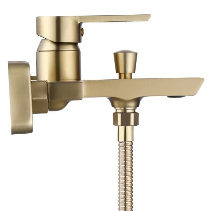 REA-B6414 - Set vasca ARGUS oro spazzolato