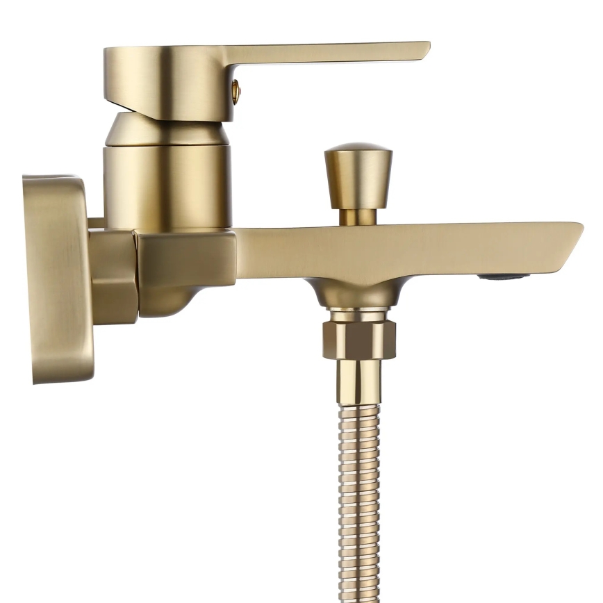 REA-B6414 - Set vasca ARGUS oro spazzolato