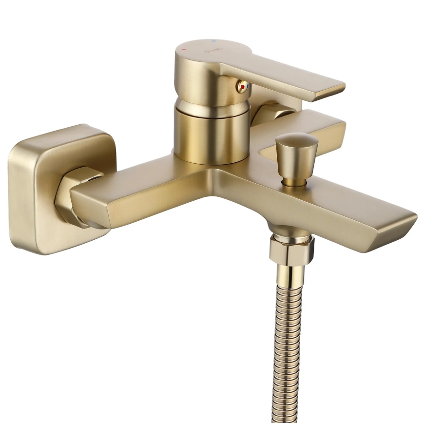 REA-B6414 - Set vasca ARGUS oro spazzolato