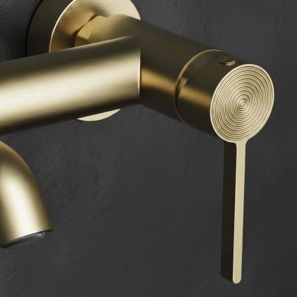 REA-B6445 - Set per vasca FOSTER in oro spazzolato