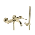 REA-B6448 - Set per vasca da bagno LUNGO DIAMOND oro