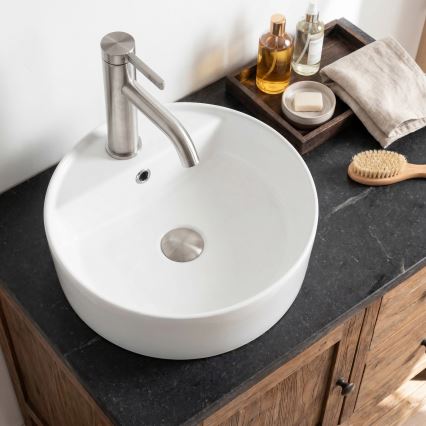 REA-B6530 - Miscelatore per lavabo RIVO 16,5 cm nichel