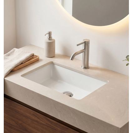 REA-B6530 - Miscelatore per lavabo RIVO 16,5 cm nichel
