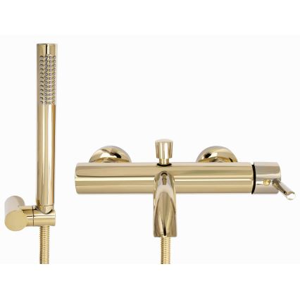 REA-B6635 - Set per vasca LUNGO oro