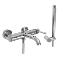 REA-B6641 - Set per vasca LUNGO, finitura cromo lucido