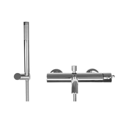 REA-B6641 - Set per vasca LUNGO, finitura cromo lucido