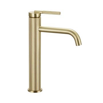 REA-B7802 - Miscelatore per lavabo ARGON 29,5 cm, finitura oro spazzolato