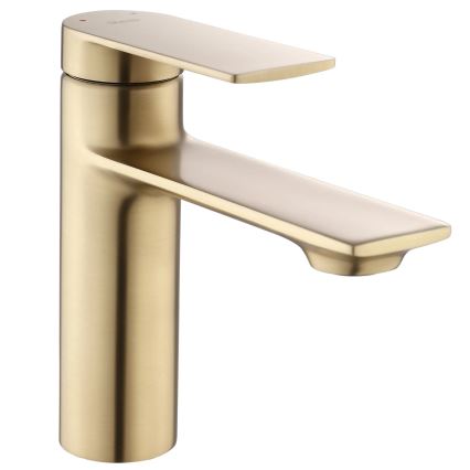 REA-B7960 - Miscelatore per lavabo STORM 15 cm oro spazzolato