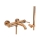 REA-B7987 - Set per vasca LUNGO in rame spazzolato