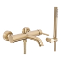 REA-B8010 - Set per vasca LUNGO oro spazzolato