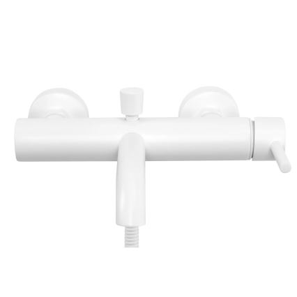 REA-B8030 - Set per vasca LUNGO bianco opaco