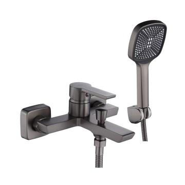 REA-B8747 - Set per vasca ARGUS titanio