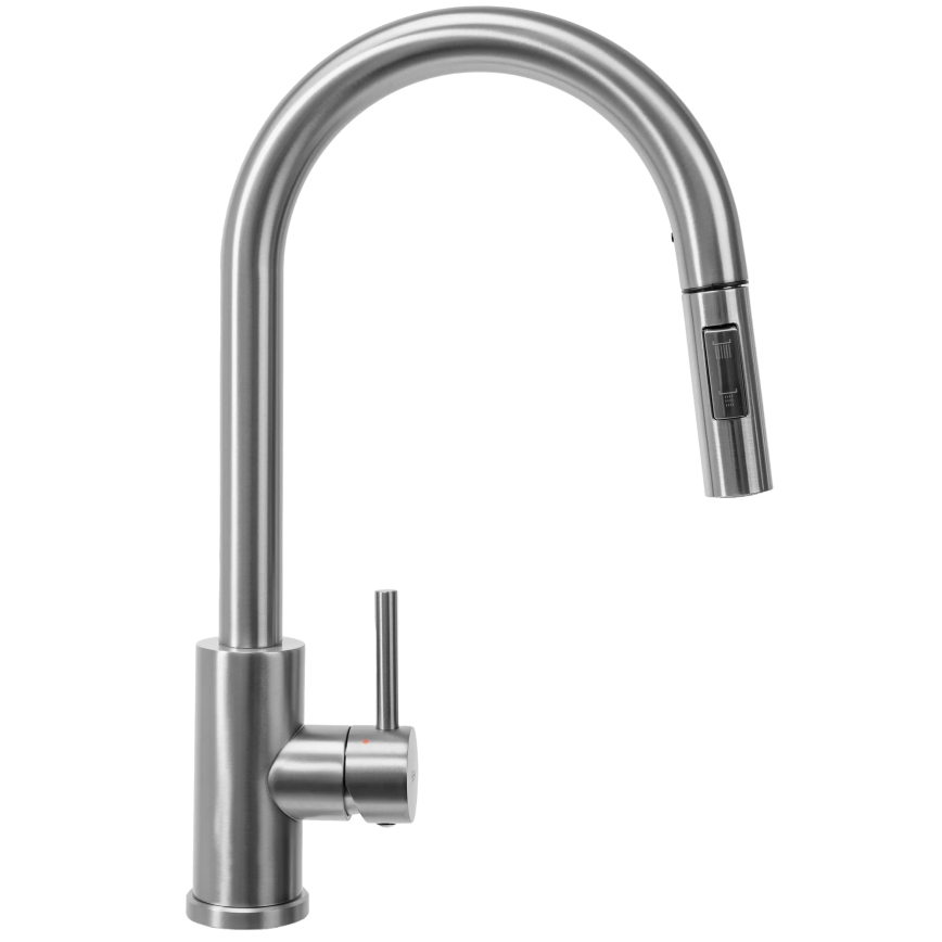 REA-B9146 - Miscelatore per lavello con doccetta estraibile FRESH 39,5 cm nichel