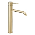REA-B9409 - Miscelatore per lavabo LUNGO 28 cm, finitura oro