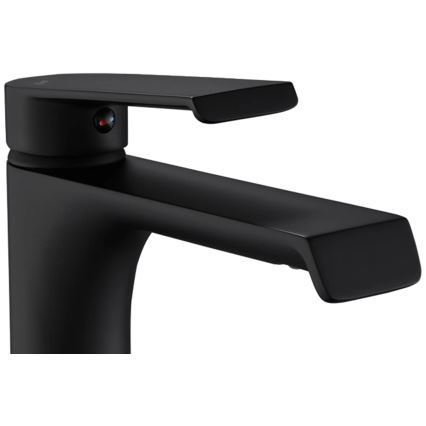 REA-B9966 - Miscelatore per lavabo HASS 28 cm nero opaco