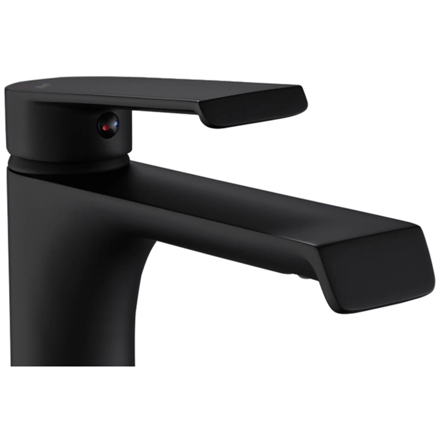 REA-B9966 - Miscelatore per lavabo HASS 28 cm nero opaco