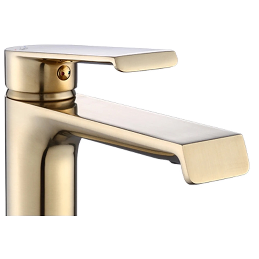REA-B9969 - Miscelatore per lavabo HASS 15 cm oro spazzolato