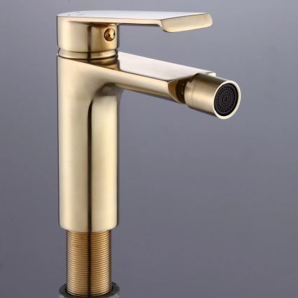 REA-B9970 - Miscelatore per bidet HASS 14,5 cm, finitura oro spazzolato