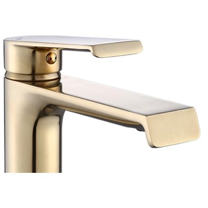 REA-B9971 - Miscelatore per lavabo HASS 28 cm, finitura oro spazzolato
