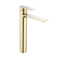 REA-B9983 - Miscelatore per lavabo STORM 29,5 cm dorato