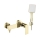 REA-B9984 - Set doccia con miscelatore STORM oro