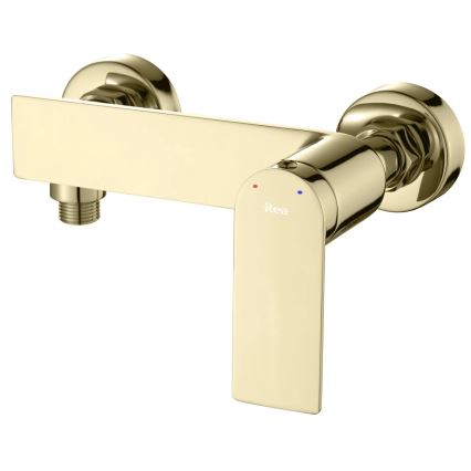 REA-B9984 - Set doccia con miscelatore STORM oro