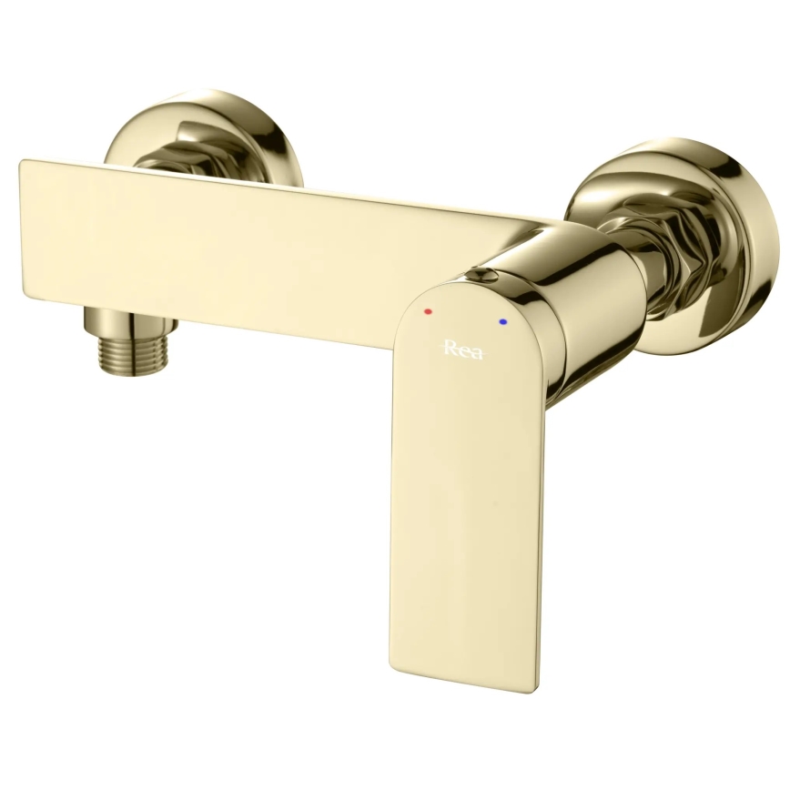 REA-B9984 - Set doccia con miscelatore STORM oro