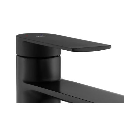 REA-B9988 - Miscelatore per lavabo STORM 29,5 cm nero opaco
