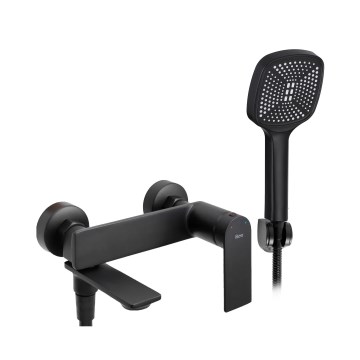 REA-B9989 - Set vasca STORM nero opaco