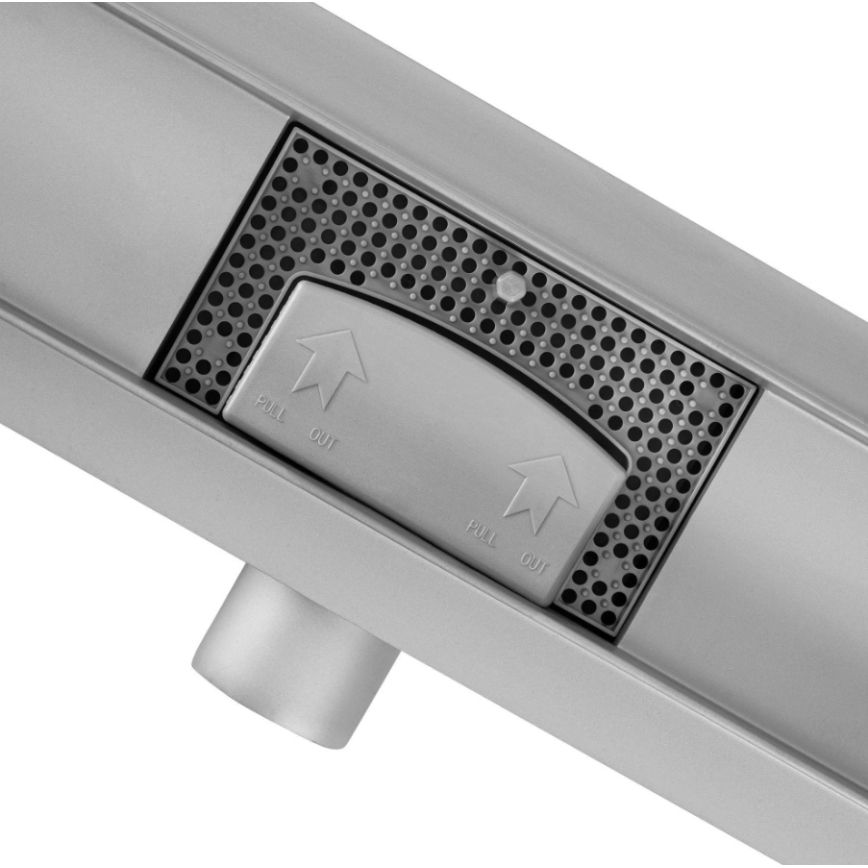 REA-G2502 - Canale di scarico NEOX 70 cm in acciaio inossidabile