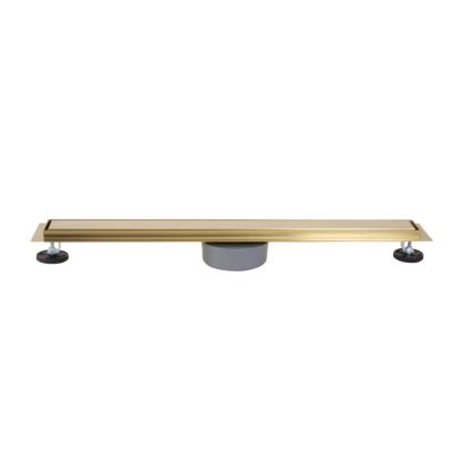 REA-G2703 - Canalina di scarico NEOX PRO 80 cm, acciaio inox/oro spazzolato