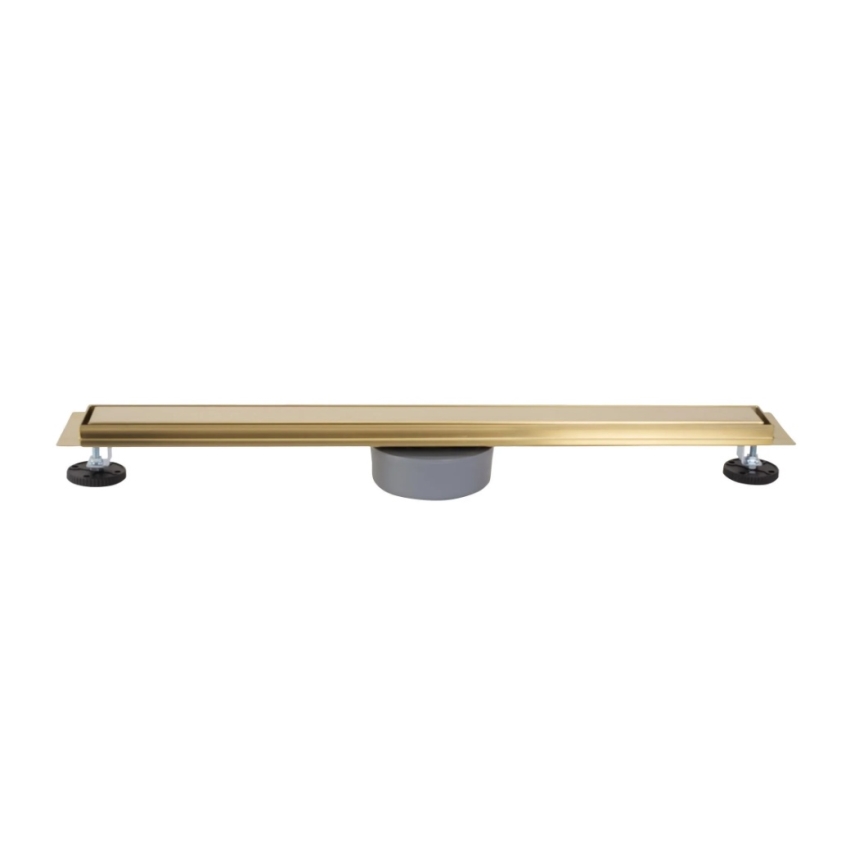 REA-G2703 - Canalina di scarico NEOX PRO 80 cm, acciaio inox/oro spazzolato