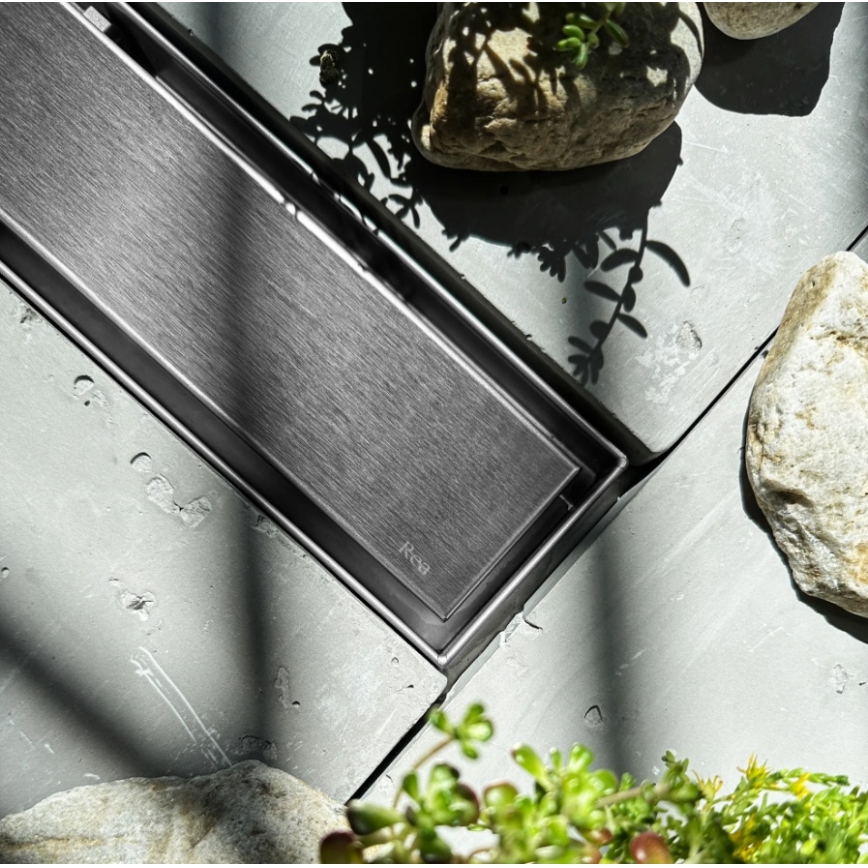 REA-G5807 - Canalina di scarico NEOX PRO 60 cm in acciaio inox