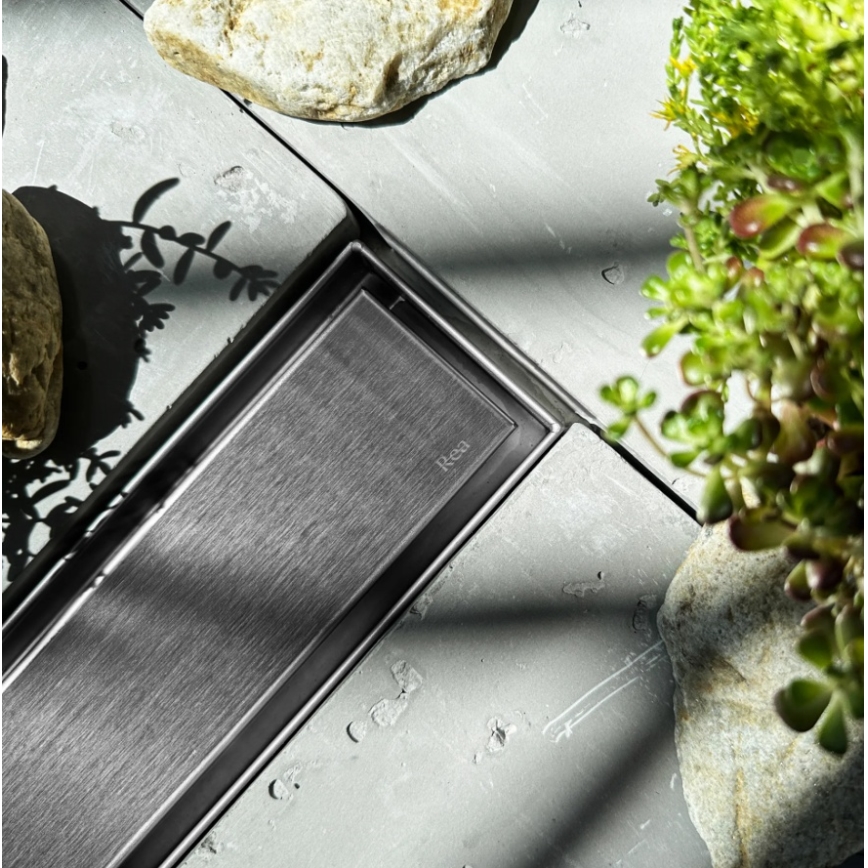 REA-G5807 - Canalina di scarico NEOX PRO 60 cm in acciaio inox